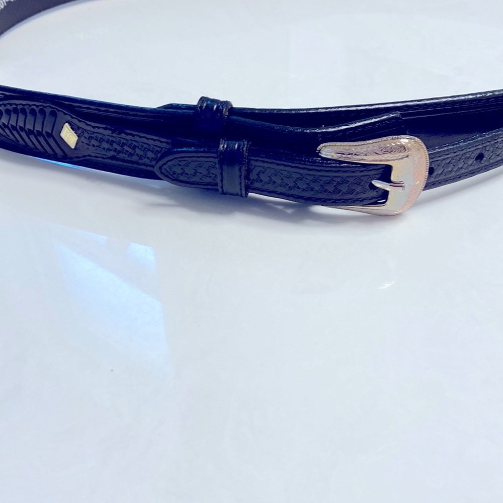 Nocona Belt Co. Black Western Belt